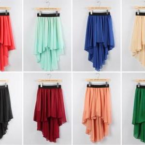 Fashion Skirt Ladies Long Maxi Skirt Elastic Waist..