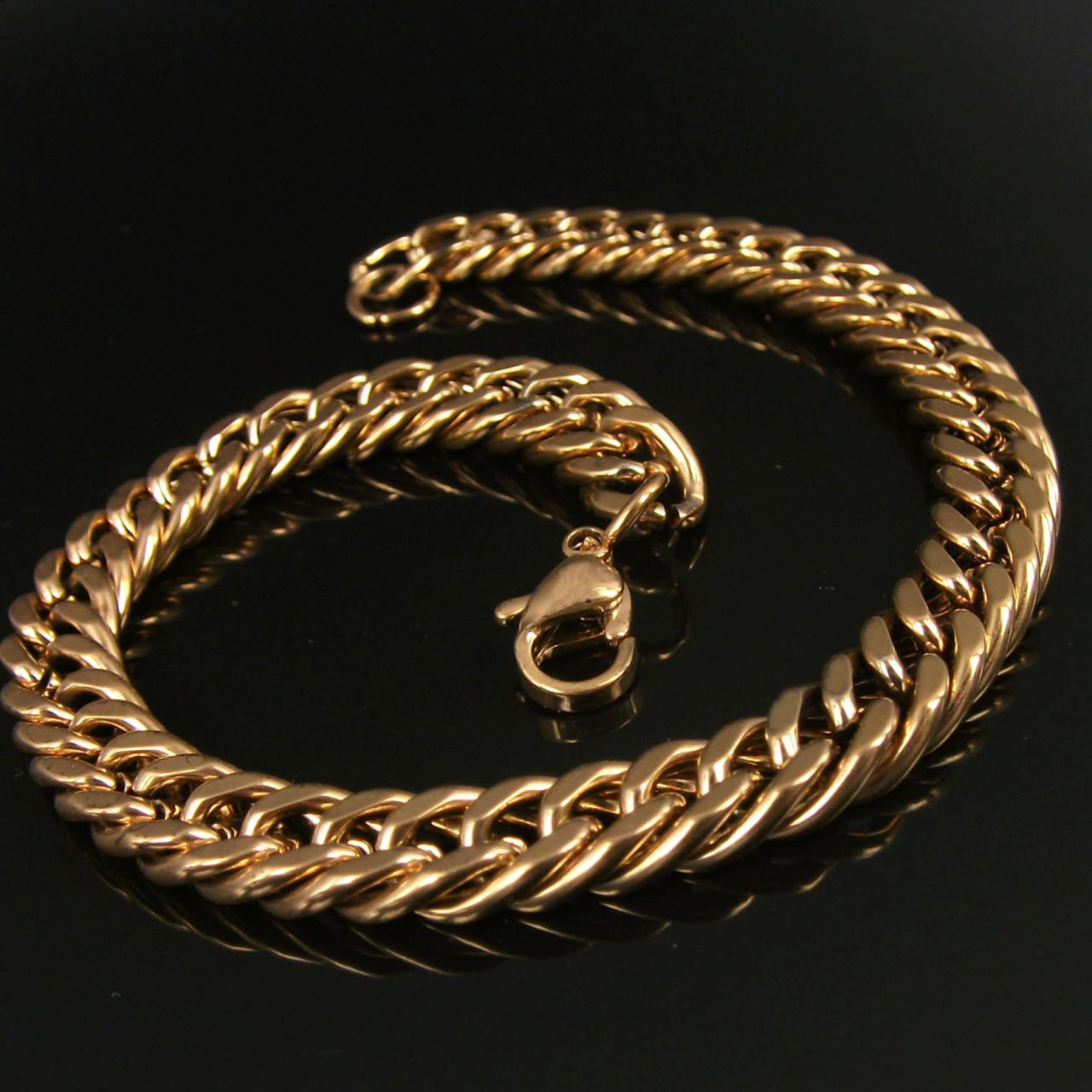 New Arrival 18K Solid Gold Plated High Polished Stainless Steel Gold Plated Stainless Steel Jewelry